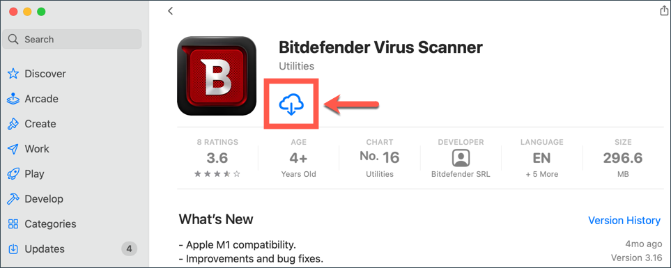 installer Bitdefender Virus Scanner